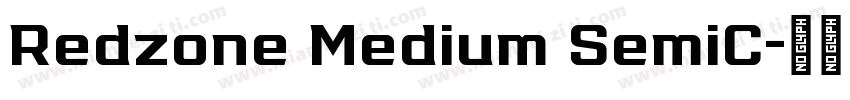 Redzone Medium SemiC字体转换